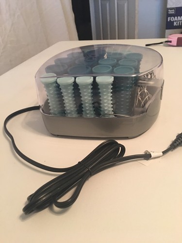 Conair 20 Electric Hot Rollers Pageant Hair Curlers with Clips HS34RW