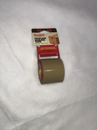 Scotch 3M Storage Packing Tape/tan - 6 Rolls Heavy Duty Shipping Packaging