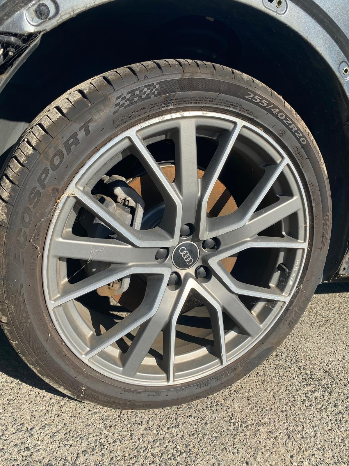 AUDI Q3 F3 03/2019-2025 LEFT FRONT CALIPER GREY 340MM ROTOR - thumbnail 10