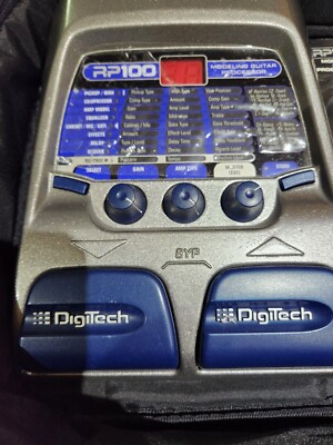 DigiTech RP50 Digital Amp Modeling Effect Unit with Power supply