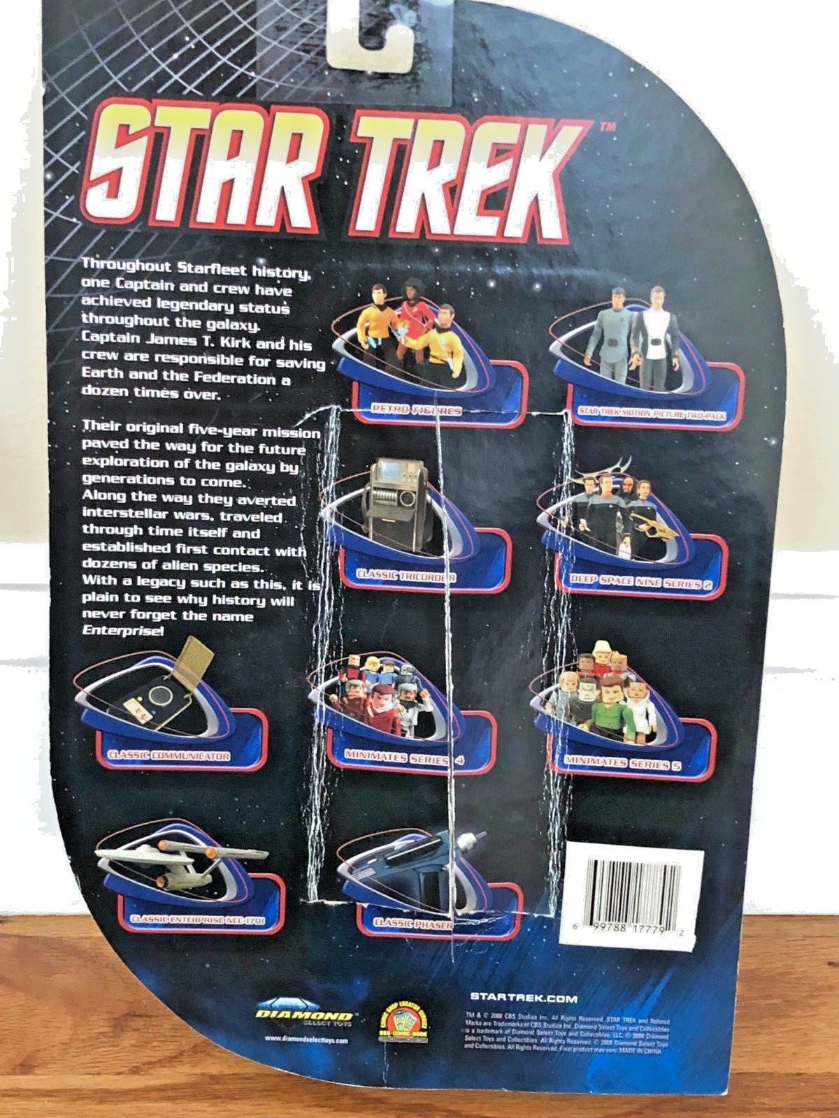 Original Series Commander Spock Action Figure w/original packaging