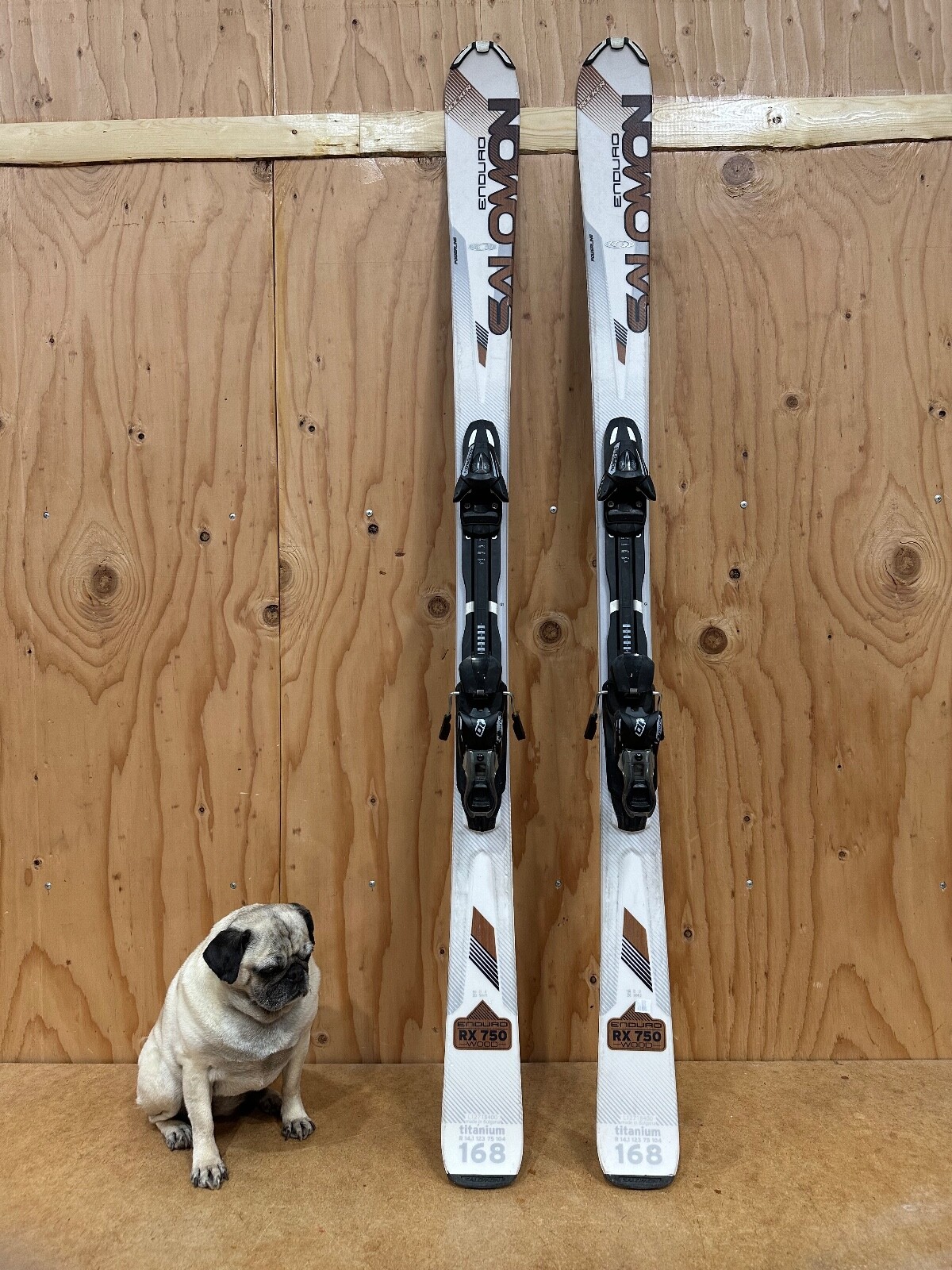 Salomon Enduro RX 750 Wood Titanium All Mountain Rocker Skis Salomon Enduro RX 750 Wood Titanium All Mountain Rocker Skis