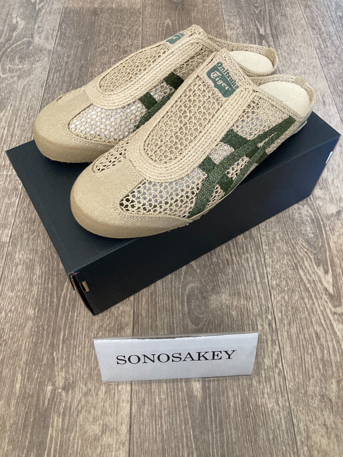 Onitsuka Tiger MEXICO 66 SABOT 1183C123 252 BEIGE/GREEN New Onitsuka Tiger MEXICO 66 SABOT 1183C123 252 BEIGE/GREEN New