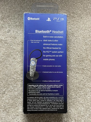 Sony PlayStation 3 PS3 Camo Wireless Bluetooth Headset(SEALED)- CECHYA-0076&hellip;