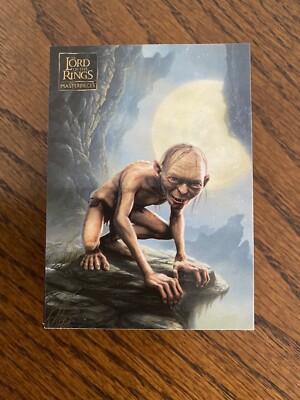 LOTR Topps 2001 Masterpieces Complete Set All 90 cards