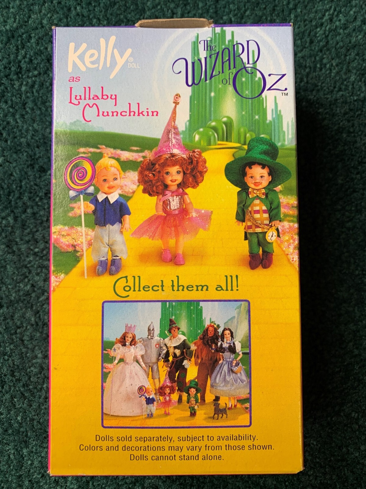 Barbie Wizard of Oz Collection by Mattel 1999 Set of 5 + 3-Munchkin - New in Box