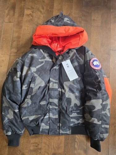 Pre-owned Canada Goose Rhude Nba All Star Game Chilliwack Bomber Jacket Limited Sz M In Multicolor