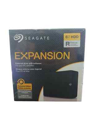 Seagate Expansion 6TB HDD Disco Duro Externo Negro