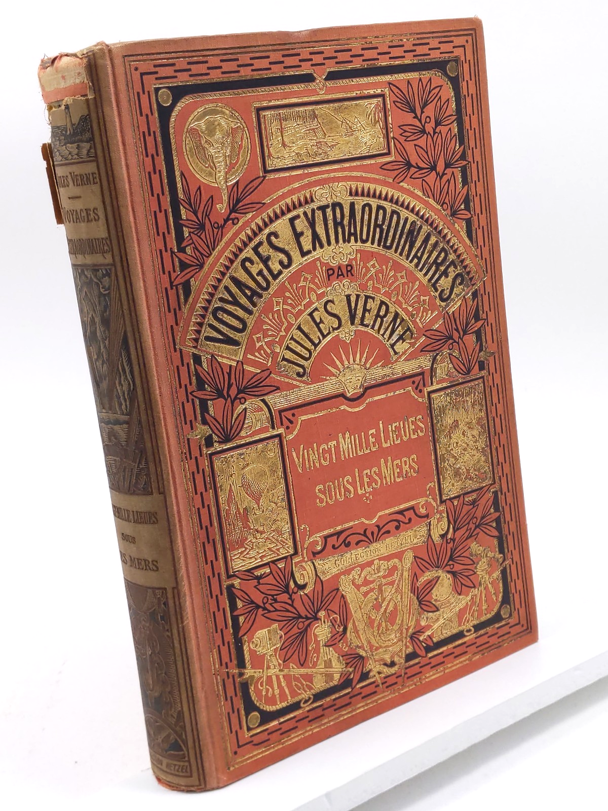 1917 Vingt Mille Lieues Sous Les Mers, Jules Verne - Hetzel/Hachette Elephant Ed