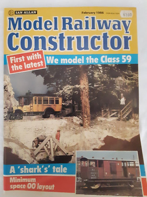 Model Railway Constructor #621 Feb 1986 FREE SHIPPING British Yakima Valley NEW