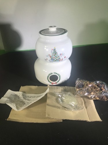 International Country Christmas Potpourri candle bowl 8966-049