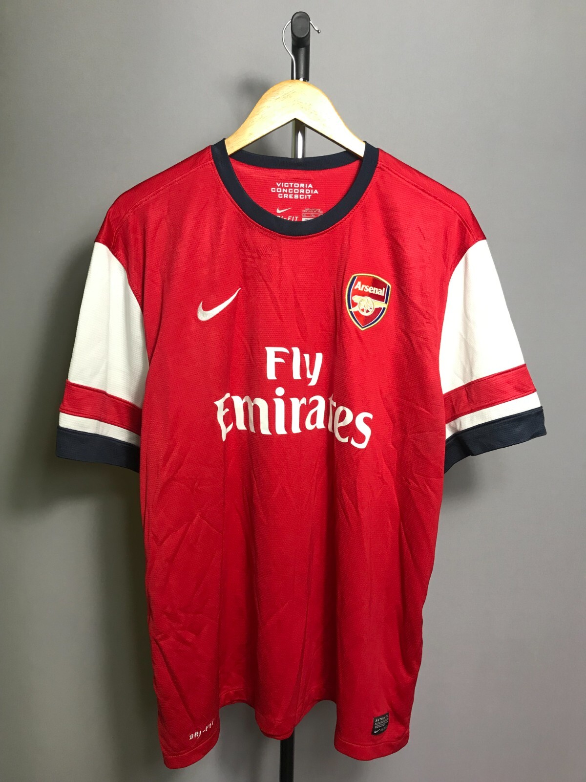 ARSENAL 2012 2013 2014 HOME FOOTBALL SHIRT SOCCER JERSEY NIKE Chamberlain  #15 | eBay
