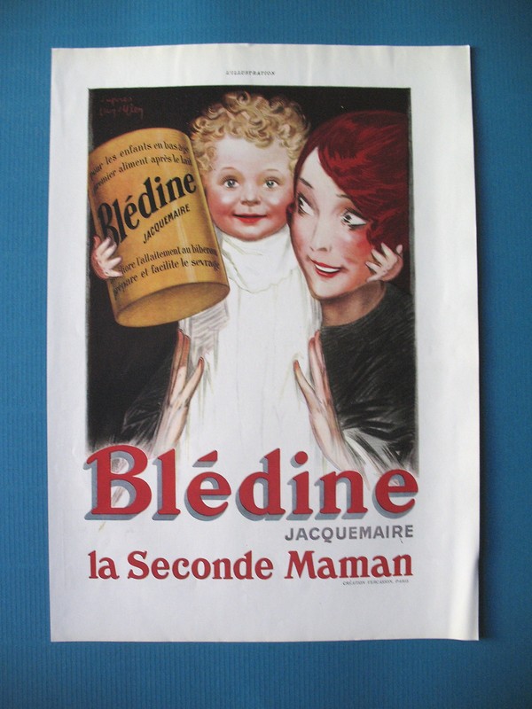 Publicite De Presse Bledine Jacquemaire Illustration Jean D'Ylen French Ad 1930
