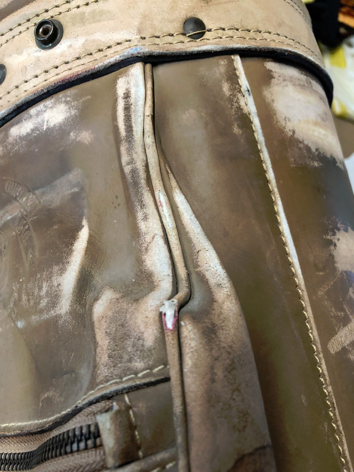 Ghurka Marley Hodgson #91 Eagle Solid Leather Golf Bag