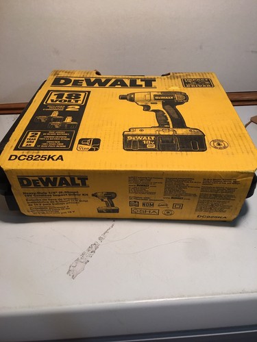 DEWALT, DC825KA,18V XRP 1/4