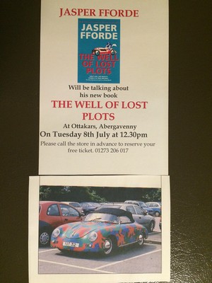 JASPER FFORDE. THE WELL OF LOST SOULS. SIGNED FIRST WITH PROMOTIONALS