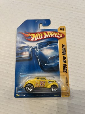 Hot Wheels 2008 NEW MODELS PASS'N GASSER Yellow FORD DRAG CAR