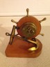 Antique New Haven Nautical Anchor With Ships Wheel Wind Up Clock (Parts/Repair)