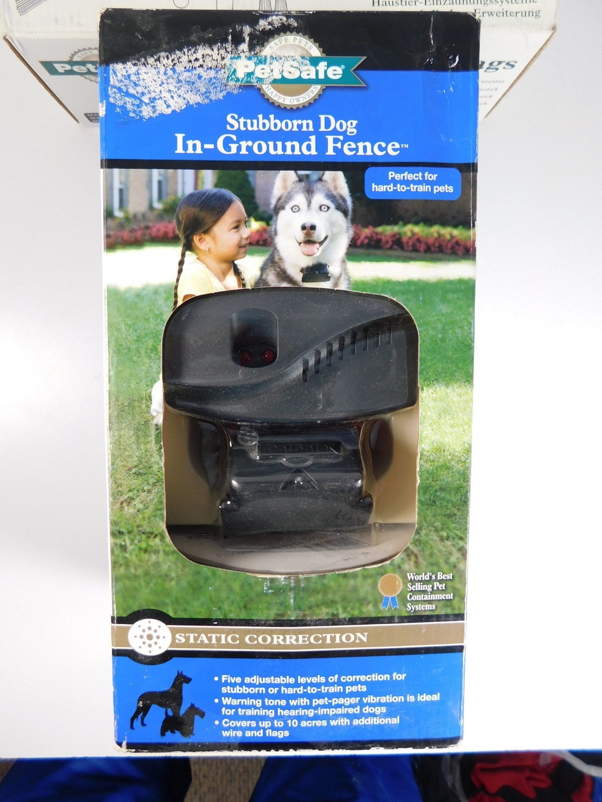 PetSafe Stubborn Large Dog Electric Fence In-Ground System With 1000 Ft of Wire