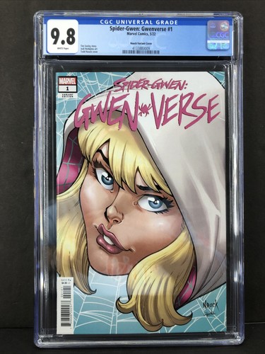 Spider-Gwen: Gwenverse 1 Marvel Comics 5/22 Nauck Variant