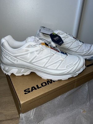 Salomon XT-6 Triple White / Lunar Rock Size EU 42/ UK 8