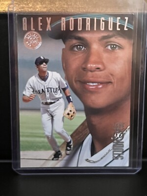 Alex Rodriguez 1996 Leaf Studio Silver  Rare | Mint   