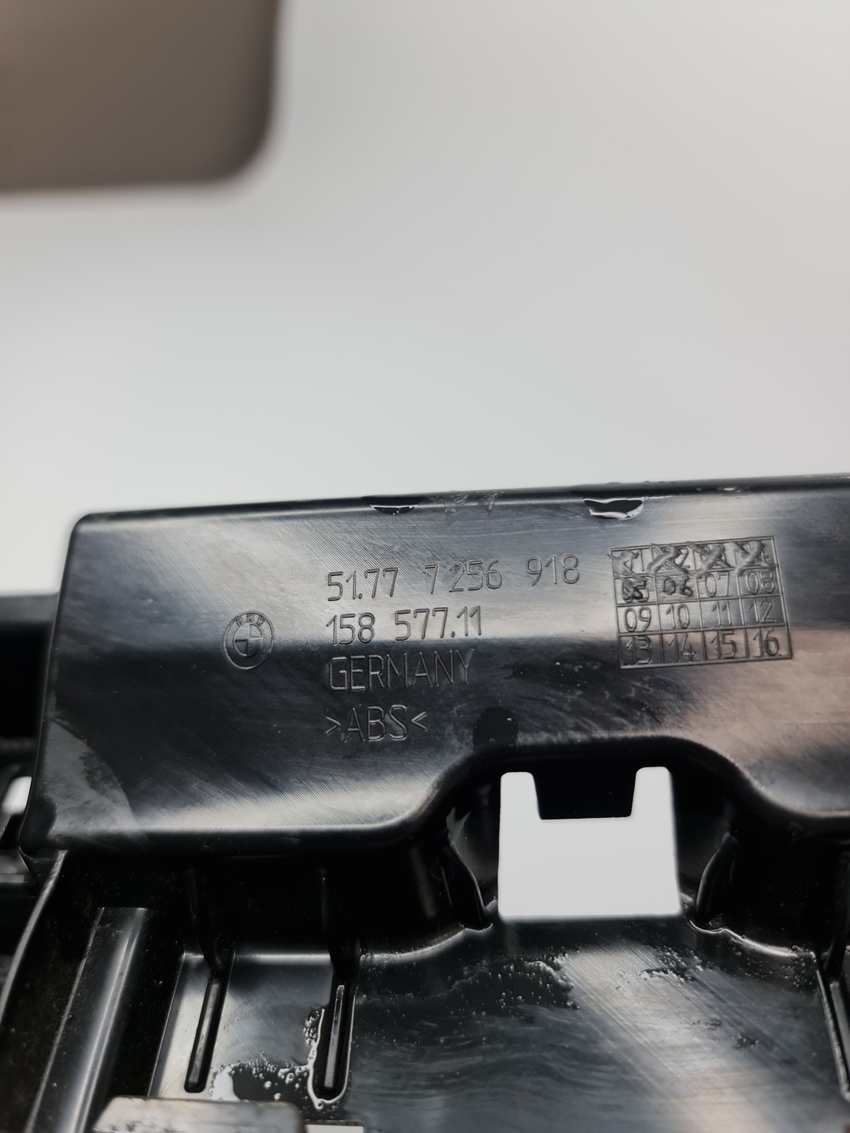 0 Bmw 2012-2019 51-77-7-256-918 51777256918 Supporting Ledge Right 7256918 image 4