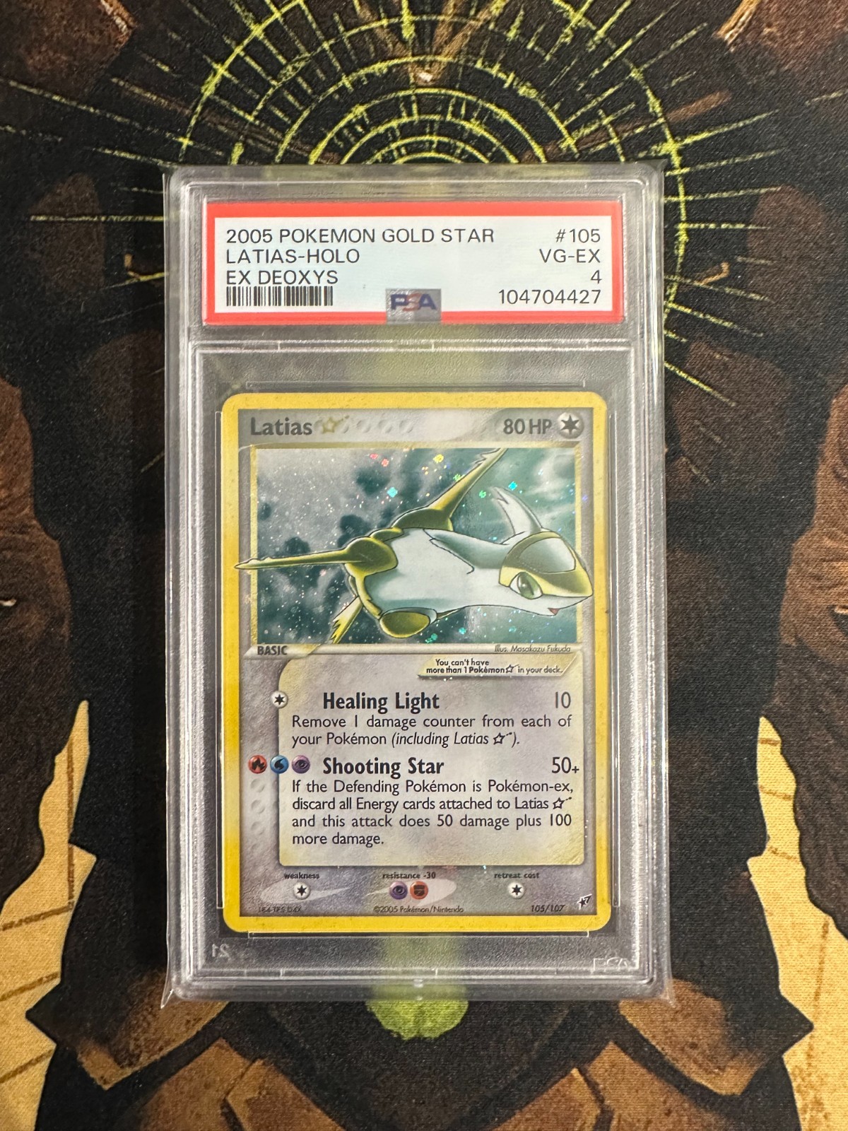 Pokemon Latias Gold Star 105/107 Deoxys PSA 4 | eBay