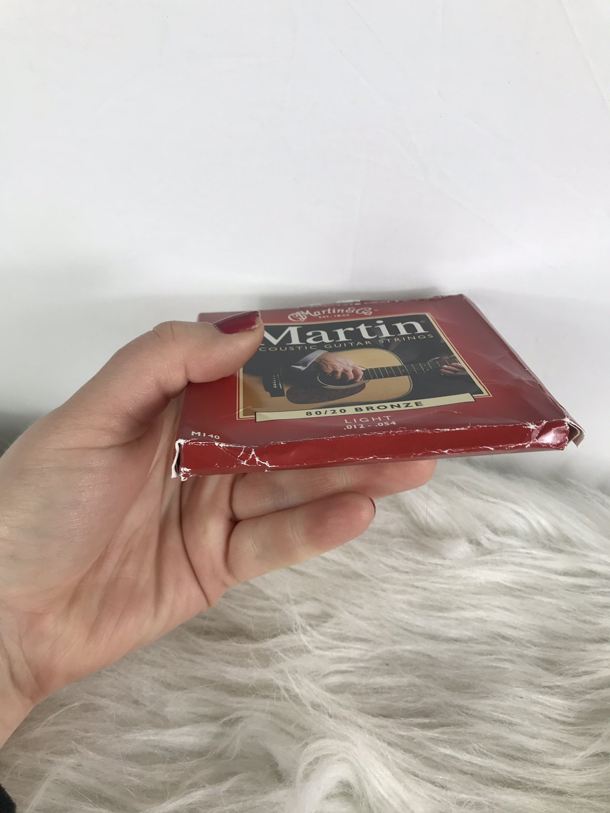 Martin Light Acoustic Guitar String 80/20 Bronze New