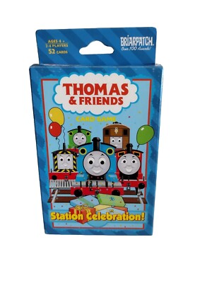 NEW THOMAS THE TRAIN AND FRIENDS STATION CELEBRATION CARD GAME 52 JUMBO CARDS