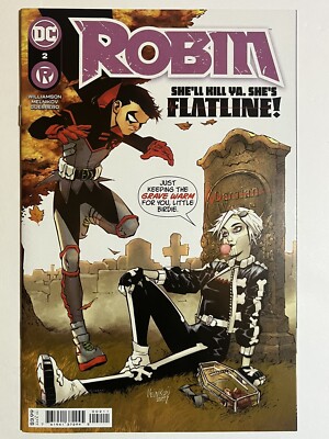 Robin #2 First Print (DC 2021) Flatline NM-