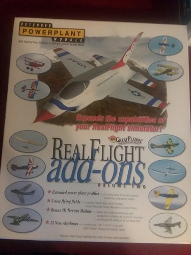 Great Planes Real Flight Add Ons #1,#2,#4,#5