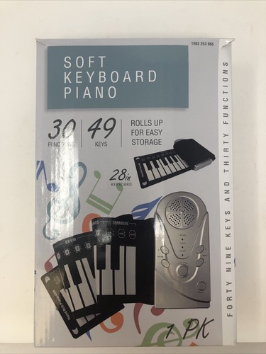 Soft Keyboard Piano Model #21-9995 Rolls Up #SS