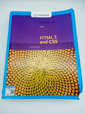 MindTap Course List Ser.: New Perspectives on HTML 5 and CSS: Comprehensive :...