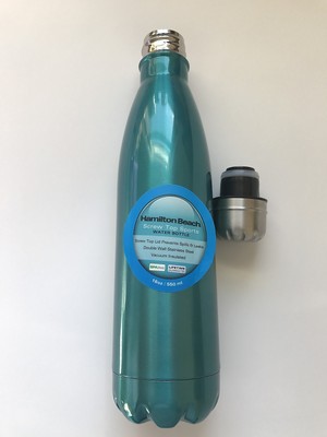 Hamilton Beach Double Wall Stainless Steel Vacuum Insulated Water Sports Bottle