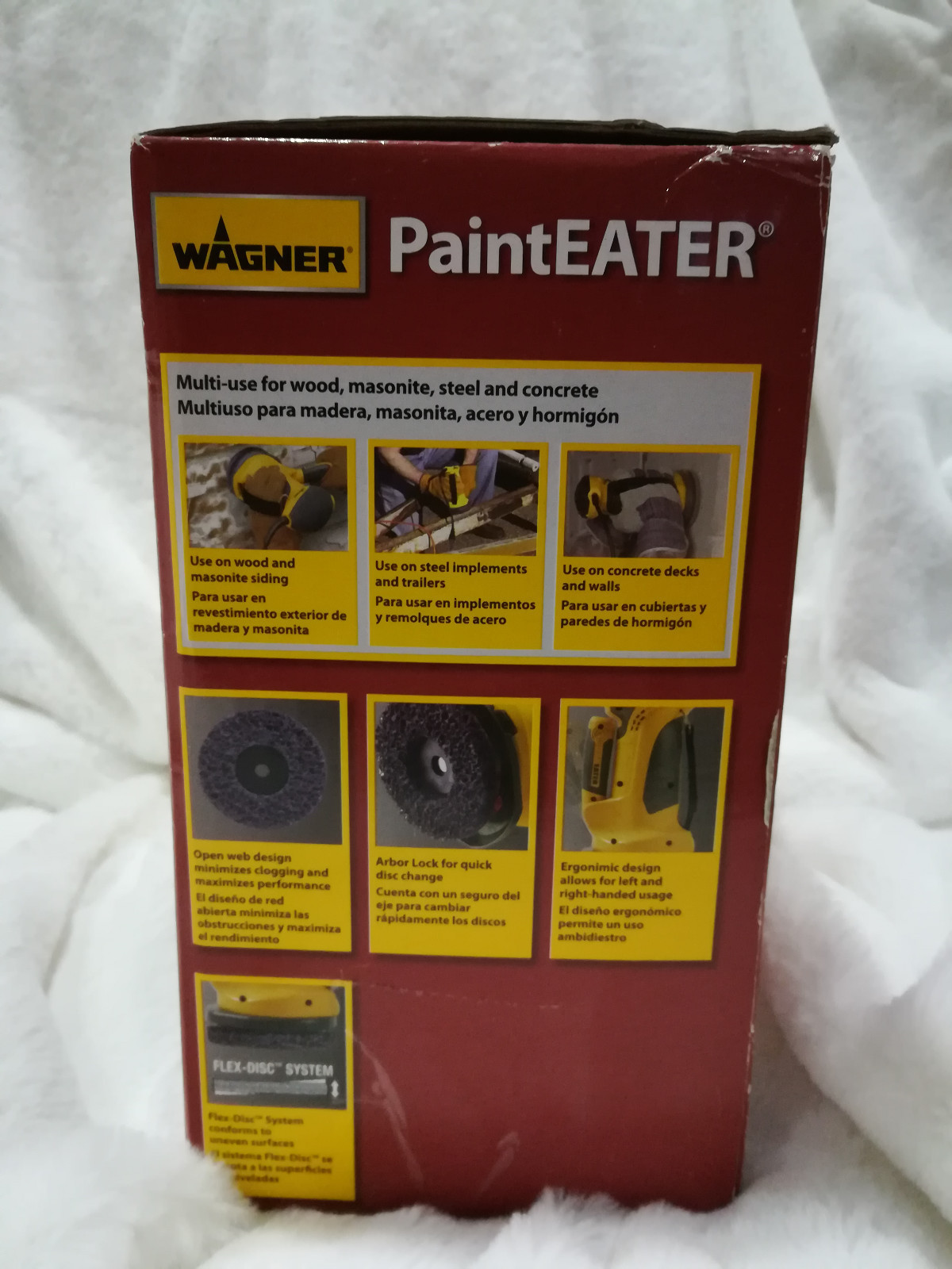 Wagner Paint Eater Remover Orbital 4.5 Inch Disc Sander 0282180 BRAND NEW