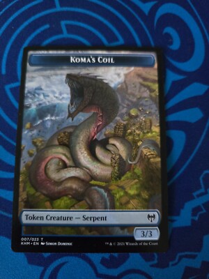 MTG Koma's Coil Token Kaldheim 007/023 Regular Token
