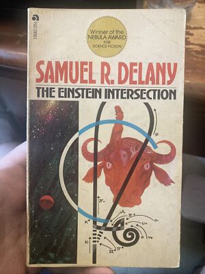 VINTAGE 1967 SCI FI PAPERBACK THE EINSTEIN INTERSECTION BY SAMUEL DELANY GAUGHAN