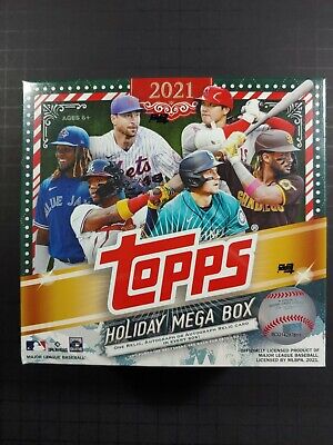 2021 Topps Holiday Mega Box MLB Rookie Cards and Autos Brand NEW Factory Sealed