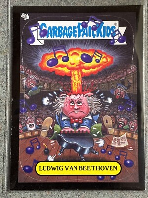 2013 Topps Garbage Pail Kids Series 3 LUDWIG VON BEETHOVEN ADAM BOMBING BLACK