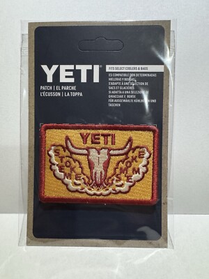 YETI Heritage Smoke Em BBQ   Patch - LIMITED RELEASE - Collectors RARE HTF