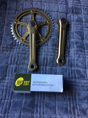 Campagnolo Bmx Crankset Gold 170 Mm 44t