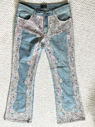 【mnem】Ichelle Cut Bijou Denim $_12.JPG?set_id=880000500F