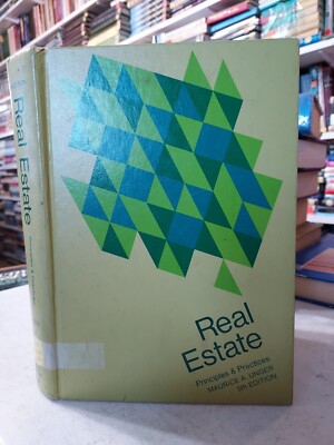 Real Estate : Principles and Practices 5th Ed. by Maurice Unger (1974,HC) T2B
