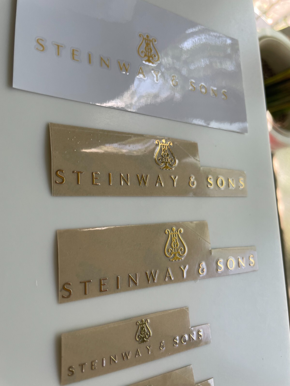 スタインウェイ Steinway デカール ステッカー 2枚 スタインウェイ Steinway デカール ステッカー 2枚｜Yahoo