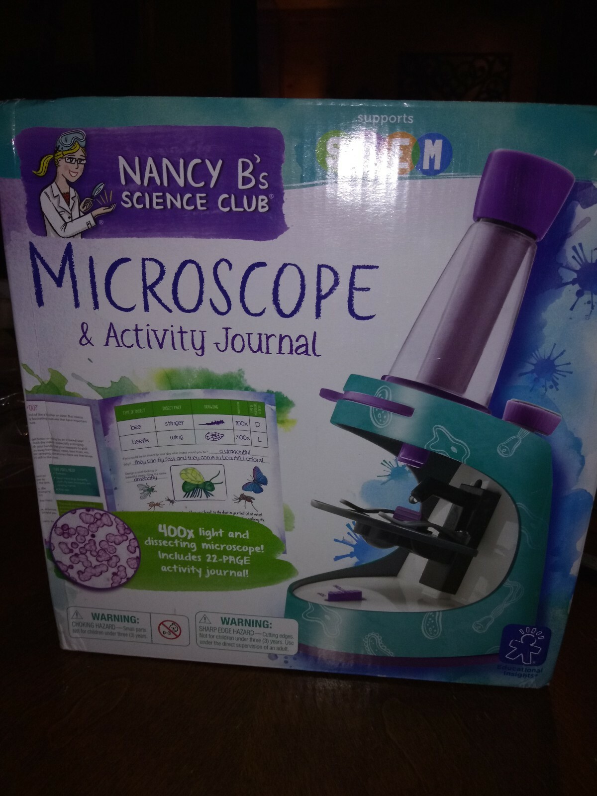 Nancy B's Science ClubMicroscope & Activity journal