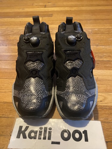 Pre-owned Reebok Pump Fury Black Snakeskin Japan Pump Alife Limited Asia Uk B