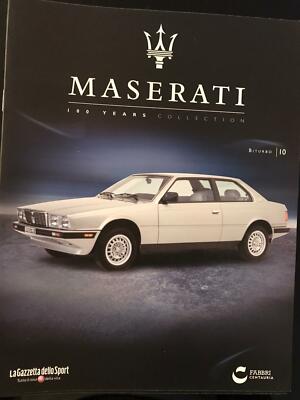 Fascicolo Booklet "Maserati Collection" 10: Maserati Biturbo 1982