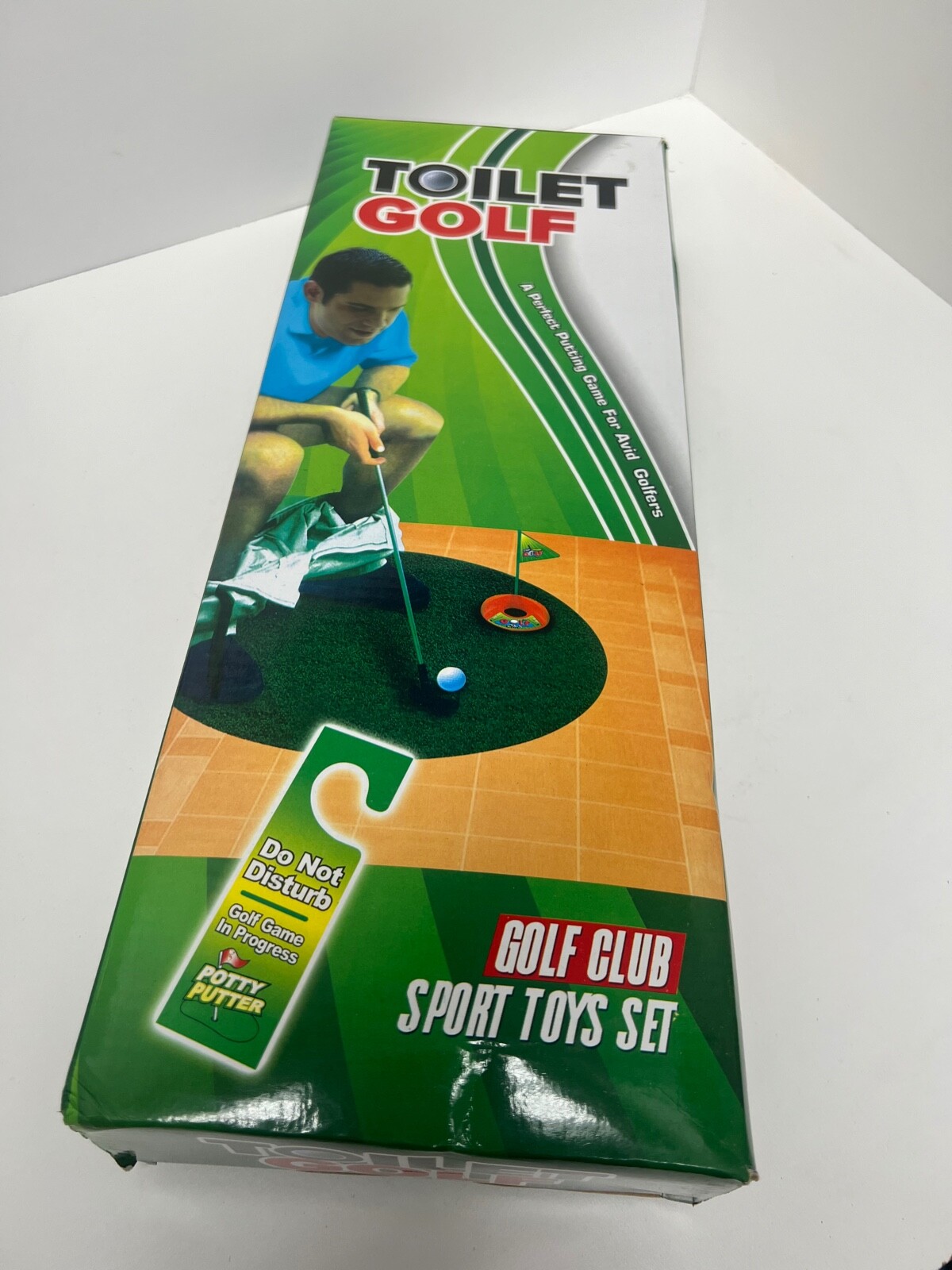 Golf Club Sport Toy Set "Toilet Golf".
