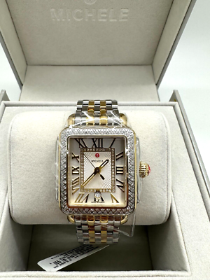 deco madison diamond dial watch
